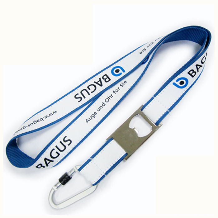 Custom made define strap bottle opener quick buckle lanyard manufacturer
