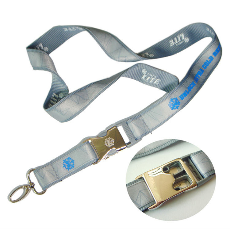 New Design pink water-repellent opener quick hook neck lanyard