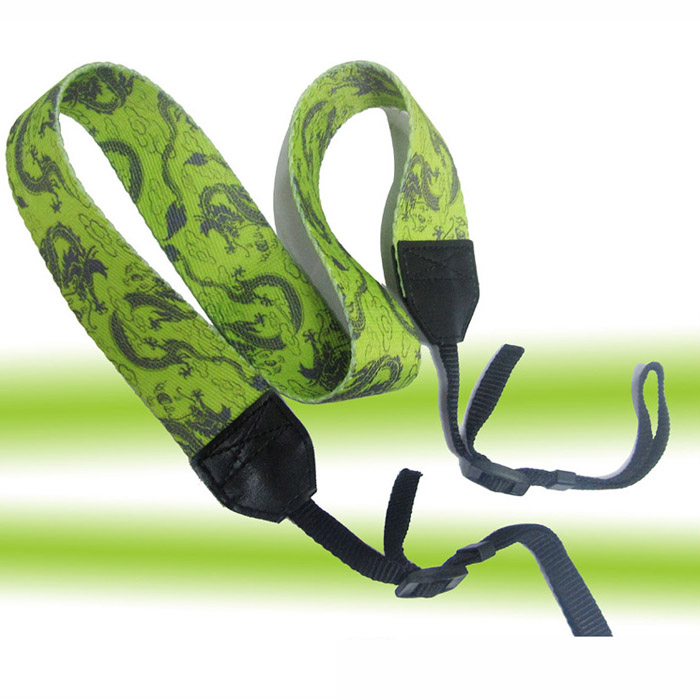 Sublimation logo polyester fabric camera belt for souvenir gift