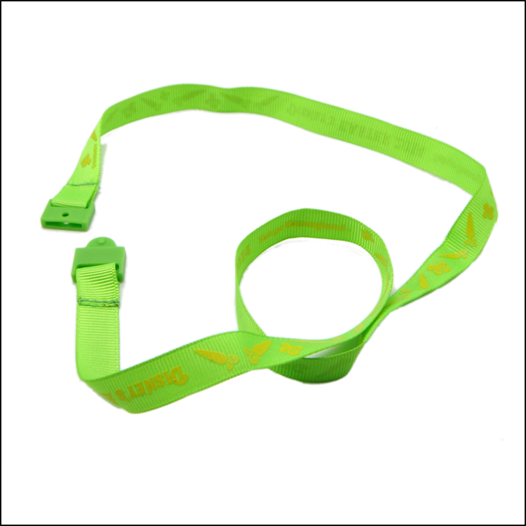 Hot sales customzied printer satin ribbon safety buckle straps
