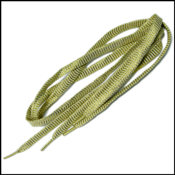 Fashion adult unisex reflective silver white tubular shoelaces