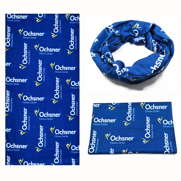 Fabric cotton cycling webbing bandana seamless