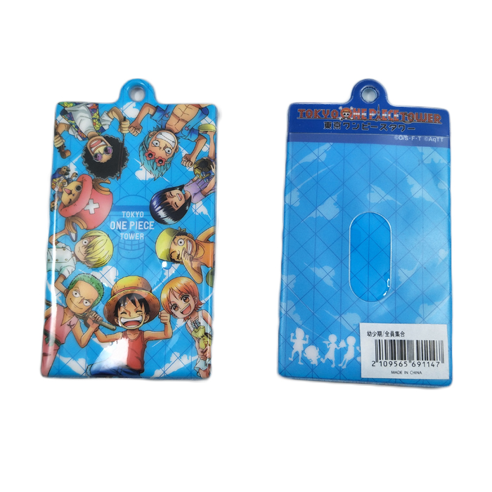 soft PVC printer id card holder lanyard accessory