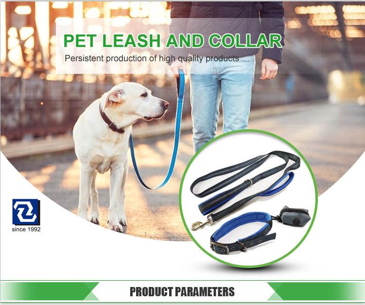 Pet collar and leashes walking jogging belt 