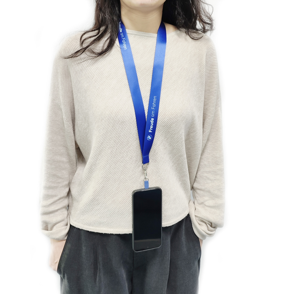 Custom lanyard and phone tether pads