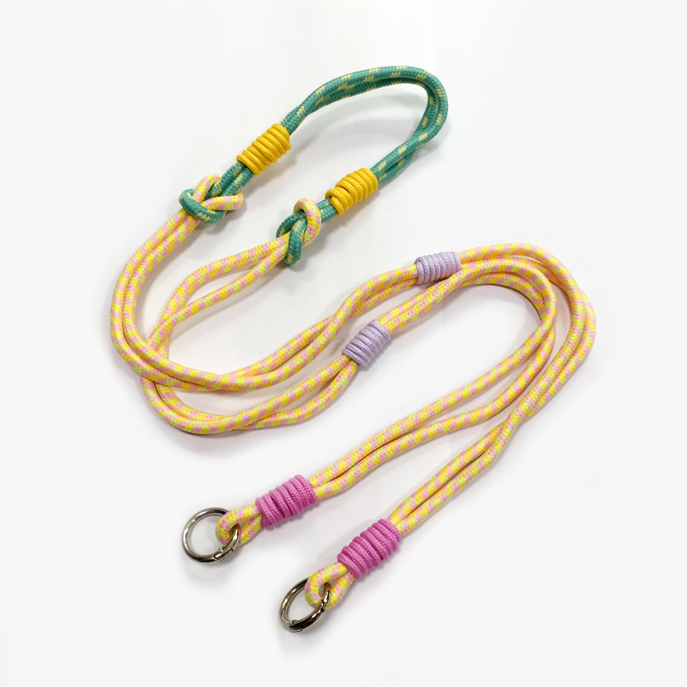 A multi-functional mobile phone lanyard that can be assembled