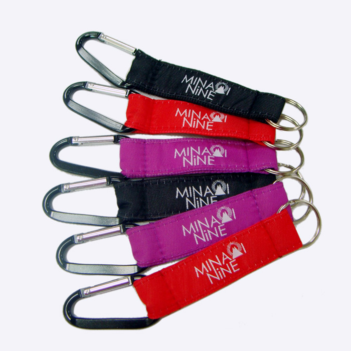 提花织唛爬山钩短带钥匙扣挂绳户外登山背包多功能挂带