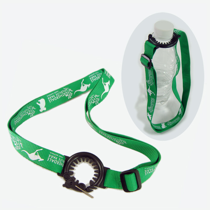 便携式塑料水瓶扣挂绳手提带水壶绳