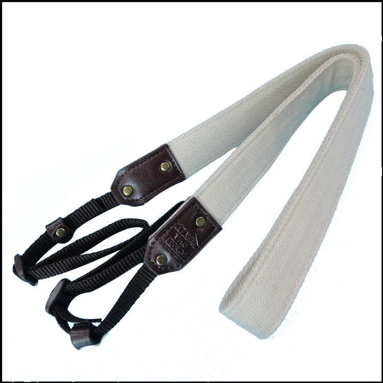 高品质双层牛仔布纯色相机带