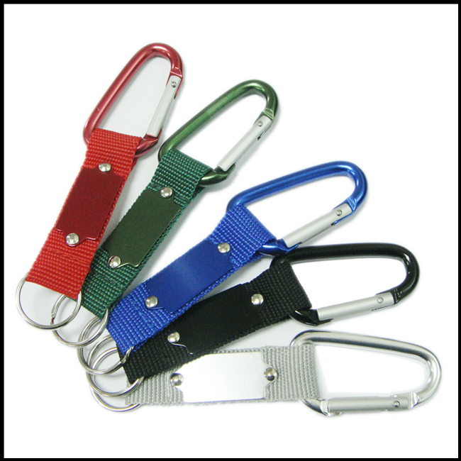 可激光金属片牛爬山扣短带登山户外运动短带