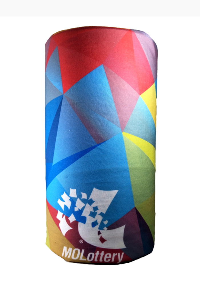 炫彩彩印logo柔软围脖