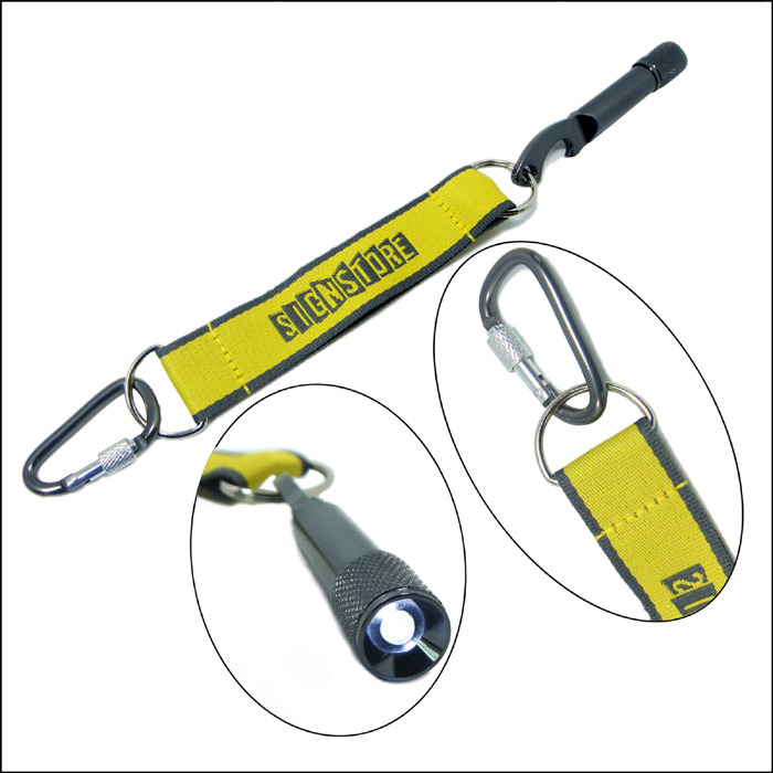 ジャカード登山フックベルトシラヘジユポケットランプ随身するつり下げ装飾品